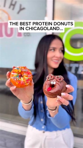 Chicago Food HQ | Restaurant Reviews on Instagram: "Some of the best donuts we’ve ever had in Chicagoland and they’re protein donuts @healthydonutco Not only are the macros on these amazing, but they are delicious. 📍5814 Dempster St, Morton Grove, IL 60053 Some of our favorite flavors: -Dubai Chocolate -Key Lime Pie -Ube -Red Velvet We love this dessert spot! These are some of the best donuts we’ve had in the Chicago suburbs #chicagodonuts #donuts #proteindonuts #chicago #foodreview #chicagodes