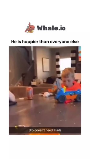 Scroll Fuel on Instagram: "This Instagram reel shares a heart-melting Snapchat moment of a toddler sitting in the kitchen, completely absorbed in the simple joy of eating a slice of pizza. The on-screen caption, “Bro doesn’t need iPads,” cleverly highlights the innocence of kids who find happiness in real-world pleasures rather than screens. The child’s pure excitement — no gadgets, no filters, just food and fun — is exactly why this clip blew up. Posted by an account known for showcasing everyd