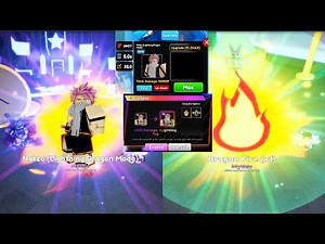 UPD 5.0 MAXED LEVEL 100 MYTHIC NATZO (LIGHTNING DRAGON MODE) EVOLVED SHOWCASE! ANIME ADVENTURES!