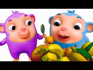 Five Little Monkeys Jumping On The Bed | Animinies Nursery Rhymes | Videogyan 3D Rhymes - Videos For Kids
