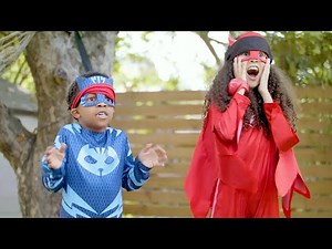 PJ gerçek hayatta maskeler! | Zekâlı Yeşil Dev | PJ Maskeleri Turkish