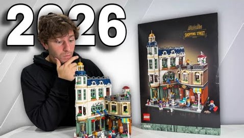 Lego modular shopping street set review – early look