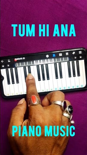 Tum Hi Ana Easy Piano Tutorial #shorts #youtubeshorts #music #trending #trendingshorts