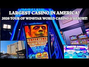 LARGEST CASINO IN AMERICA! 2026 TOUR OF WINSTAR WORLD CASINO & RESORT!
