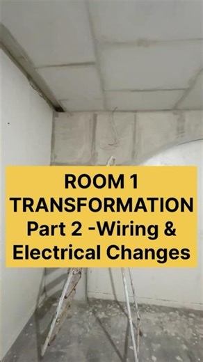 Day 2 Part 2 POP False Ceiling Completed | Electrical Wiring for Ceiling Lights |