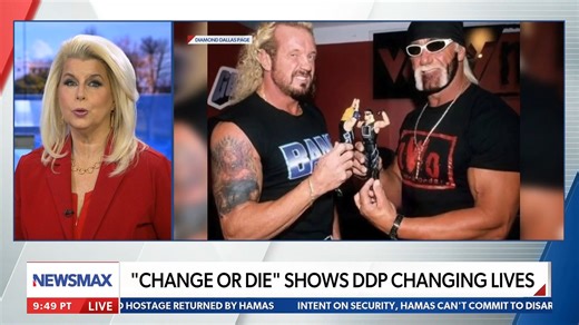 24K views · 540 reactions | THANK YOU, Rita Cosby for helping me inspire others to believe in what's possible! It was amazing to talk to you in person and share my new docuseries, Change or Die. I believe it takes a village to make America healthier again and I appreciate you and your team so much. DDP NEWSMAX DDP YOGA | Diamond Dallas Page | Facebook