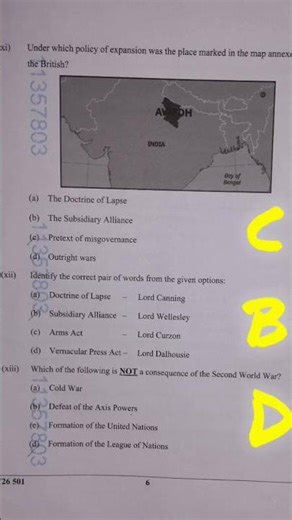 ICSE CLASS-10 HISTORY AND CIVICS ANSWER KEY | Board Exam - 2026 | #2026 #boardexam2026