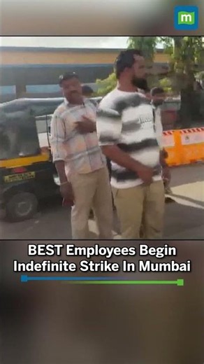 BEST Employees Launch Indefinite Strike, Mumbai Bus Services Disrupted