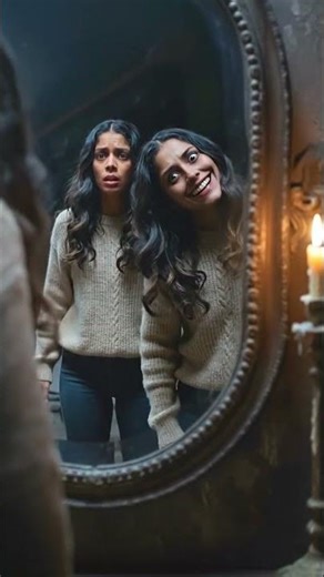 The Reflection That Smiled 😨 Terrifying Mirror Horror Short