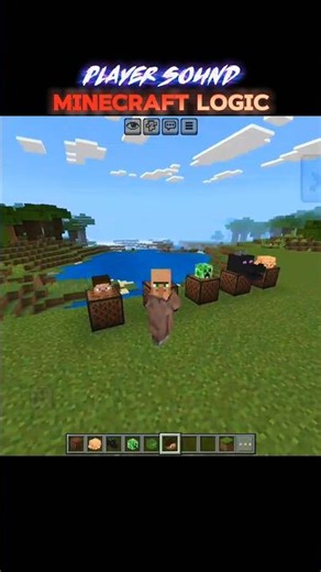 Minecraft Logic! Sound #minecraft #1minute