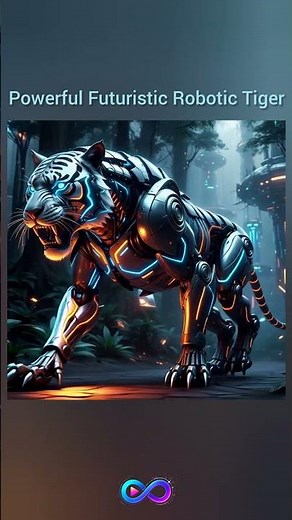 The Cyber Tiger ⚡🐅 | Powerful Robotic Animal in Action | Jhatka⚡Jolt