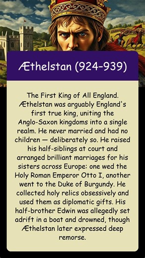 The Saxon Ruler Who Made England Impossible to Ignore #medieval #monarchy