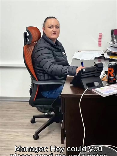 Manager: Hey could you please send me your notes from the meeting? I saw you taking notes. Me:😥 #cartime #fyp #workshoptiktok