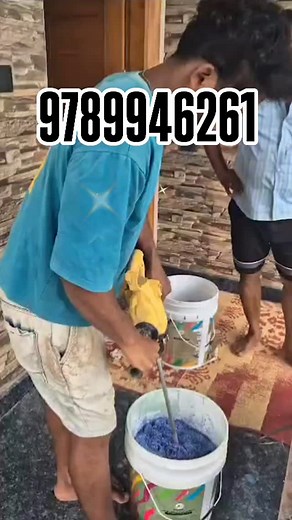 1.9K views · 17 reactions | @Just Rs.40/- Marvista Marble granules mixing method and application process Stucco wall decors Saravanampatty Coimbatore 9789946261 9789945402 #marblegranules #walltextures #interiorideas #ideainterior #rspuramcurtains #curtains #blinds #homefurnishings #keralapvclouvers #walltexture #wallpainting | Marketpro Coimbatore | Facebook