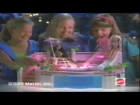1993 Barbie Fountain Pool Commercial - Mattel