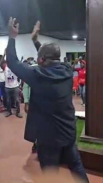 Lord Commey Joins Kennedy Agyapong Campaign, Leads Crowd Chanting “We Want Power”