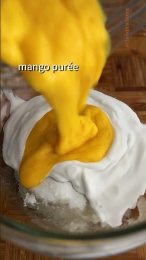 Easy 6-ingredient Mango Pudding