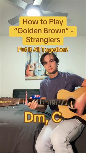 How to Play “Golden Brown” - Stranglers 🎸 #guitar #guitartok #musiciansoftiktok #fyp #foryou | Guitar Dave