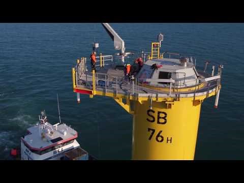 Sandbank offshore wind farm | inter-array cable installation