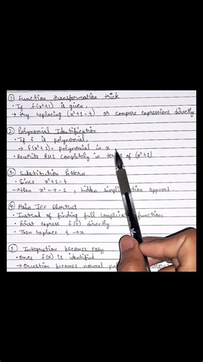 Polynomial Function Identification Trick