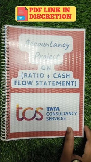 Accountancy Project File Class 12th (TCS) #project #viral #trending #schoolproject