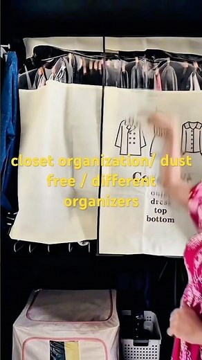 Closet Organization | Smart Box Storage for Dust-Free & Vertical Space Saving