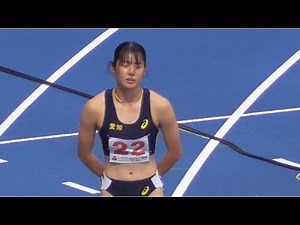 林美希が別格の走り！少年女子A100mH準決勝 とちぎ国体陸上2022