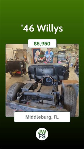 New Listings on Jeep Willys For Sale! 1.) '46 Willys located in Middleburg, FL – Asking $5,950 2.) 1949 Jeep Willys Wagon located in Houston, TX – Asking $17,000 3.) 1943 Jeep Willys MB located in Deadwood, SD – Asking $4,950 4.) 1946 Willys CJ-2A Jeep located in Dubuque, IA – Asking $7,500 To get more info on these ads and see more, visit the Willys only marketplace on our website. #willysforsale #jeepwillysforsale #willysjeepforsale #willys #jeep | Willys For Sale