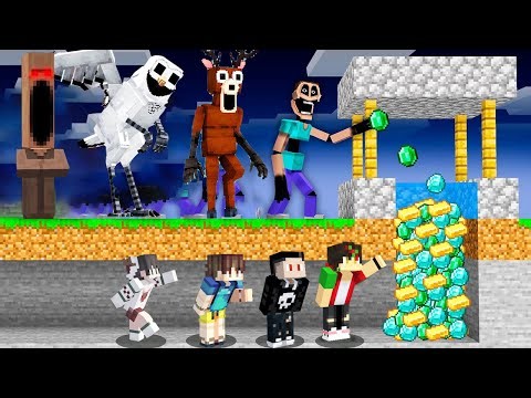 I Built A Wishing Well To Steal From Every Monster in Minecraft