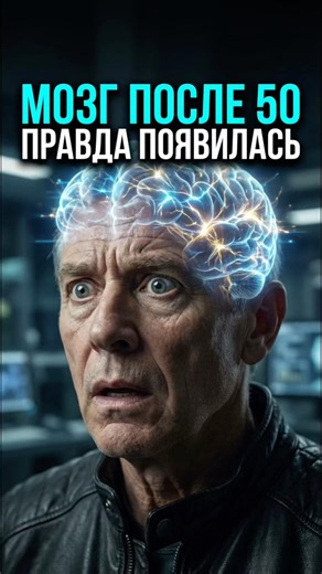 Мозг после 50 молодеет? Смотри!