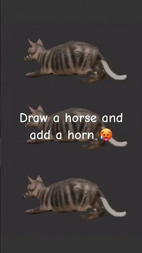 Quick and easy horse drawing tutorial for kids ✍️