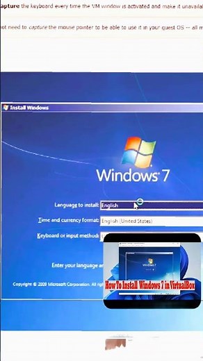 Install Windows 7 On Virtual Box