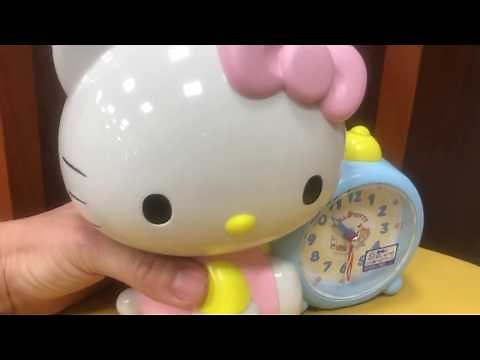 HELLO KITTY ハローキティーのしゃべる目覚まし時計 SEIKOセイコークロック