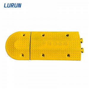 [Hot Item] Length Rubber Speed Hump Car Speed Blocks Vehicle Speed Bumps