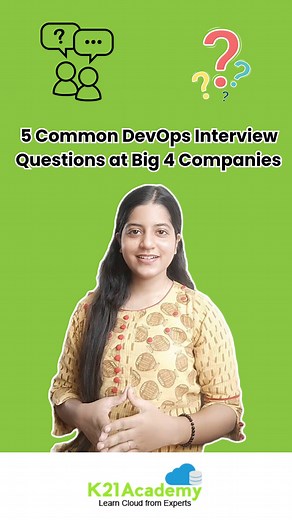  5 Common DevOps Interview Questions at Big 4 Companies + Sample...