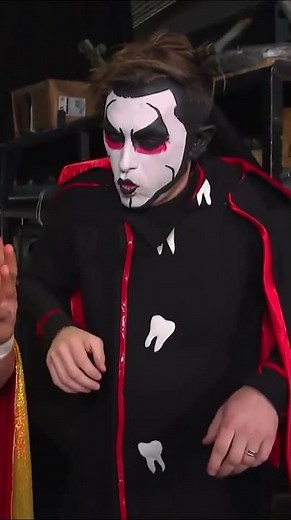 You have been CURSED by Danhausen!! 🧛✨ #WWERaw