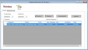Diseño Sistema de Ventas C# - Visual Studio 2013 y Sql Server 2014 (34-41) Listado Venta