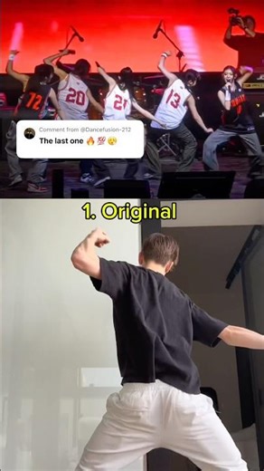 Doing the New Jeans dance in different styles 👖🕺 #shorts