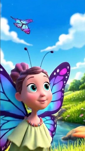 Butterfly Butterfly English Poem for Kids Colorful Nursery Rhyme