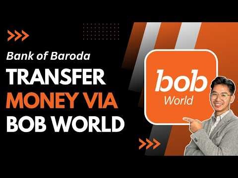 How to Transfer Money via BOB World App !