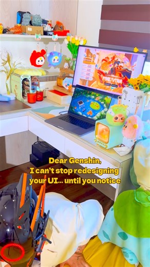 8.8K views · 3.1K reactions | 蠟 I love to learn how to design like Genshin UI #uxui #uidesign #ui #figma | Howard UXUI design | Facebook