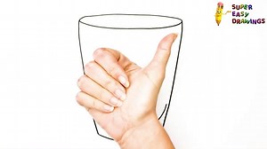 How To Draw A Glass Step By Step 🥛 Glass Drawing Easy