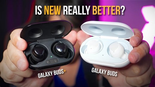 Samsung Galaxy Buds+ Plus vs Galaxy Buds Call Quality and Gaming Latency REVIEW