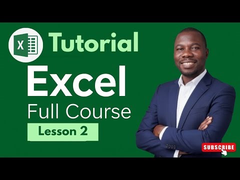 Excel Full Course – Lesson 2: Basic Functions & Data Validation