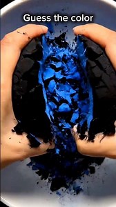 Guess the color inside! 🖤❓ (Wait for it) #asmr #oddlysatisfying