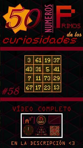 ⚡PRICE MAGIC SQUARES - Prime Numbers || #mathematics #prime #math #number