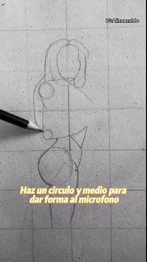 Tutorial de dibujo de Selena Quintanilla paso a paso