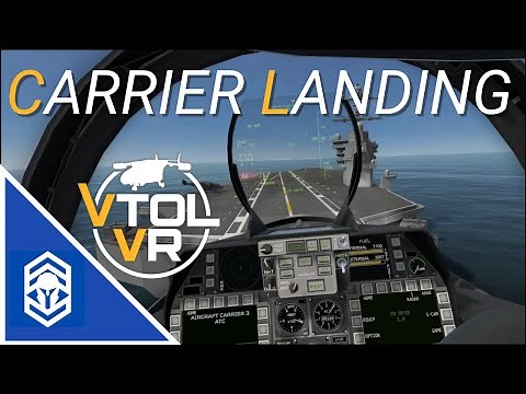 Carrier Takeoff/Landing - VTOL VR - Oculus Quest 2 - 2021 [2K]