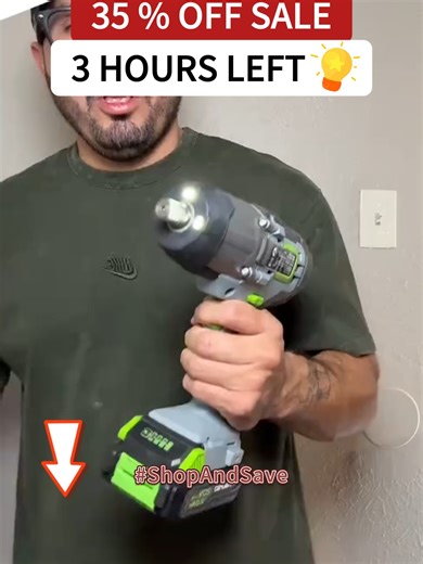 Never miss a beat with WORKPRO’s power indicator—know when to charge and keep working! #ImpactWrench #GreatStar #DIYEnthusiast #HomeHacks #PowerToolTok #DIYTok #ForYouPage #MechanicLife #GarageLife #Handyman#CarOwner #AutoTechnician