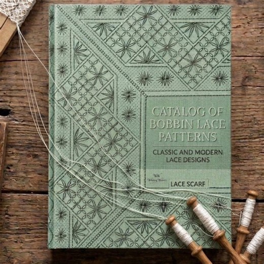 9 Bobbin Lace Hankie Patterns (digital Download) - Etsy